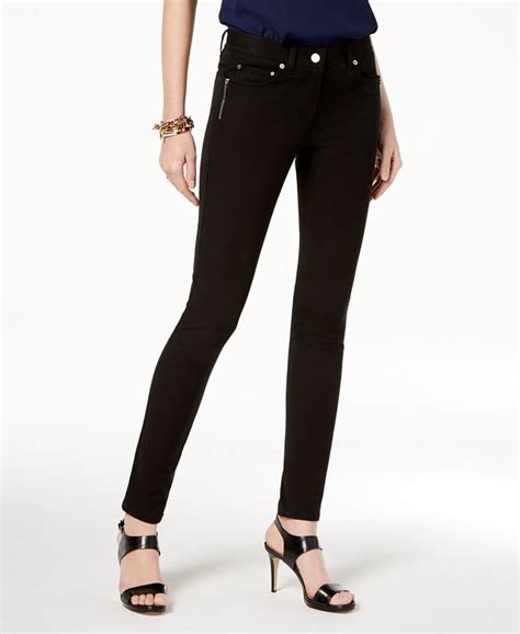 michael kors notched raw edge izzy skinny jeans|izzy skinny jeans.